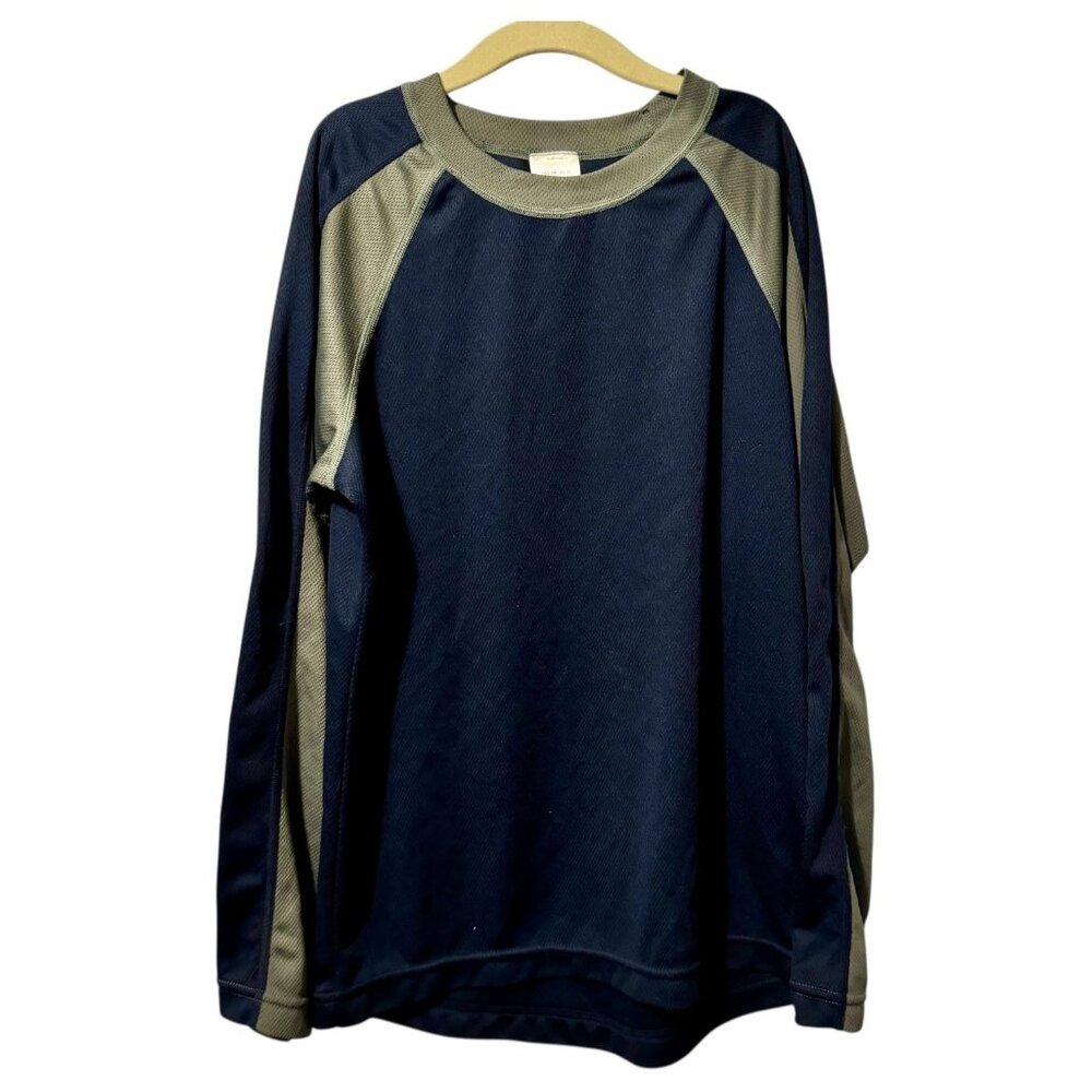 Hanna Andersson Kids Long Sleeve Jersey T-Shirt, Navy, US 12 / 150cm